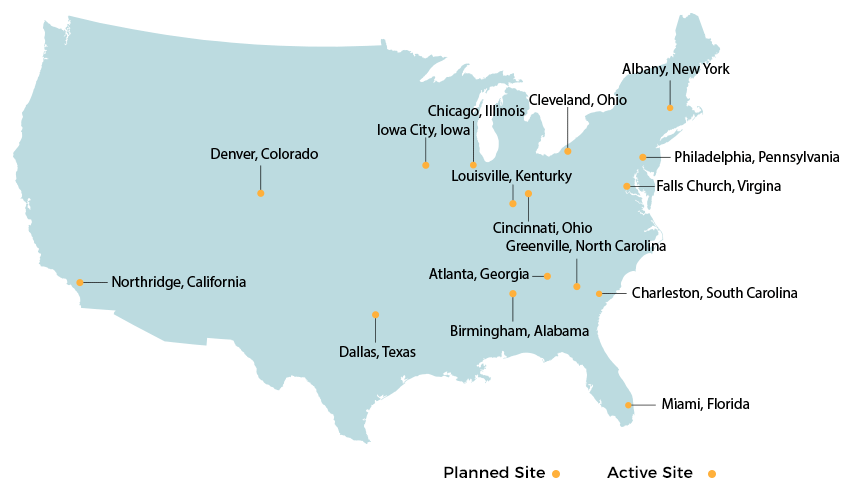 aTyr 1923 Phase 3 investigational sites